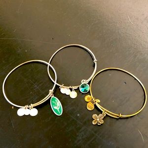 Alex and Ani bracelets- set of 3